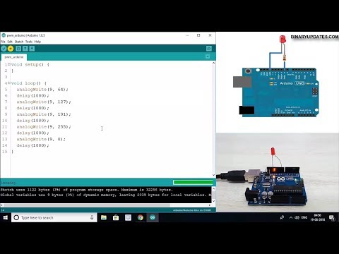 PWM in Arduino-Pulse Width Modulation