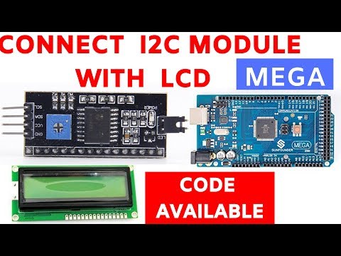 Arduino MEGA I2C LCD Tutorial